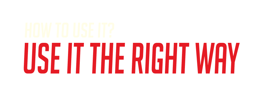 how to use it